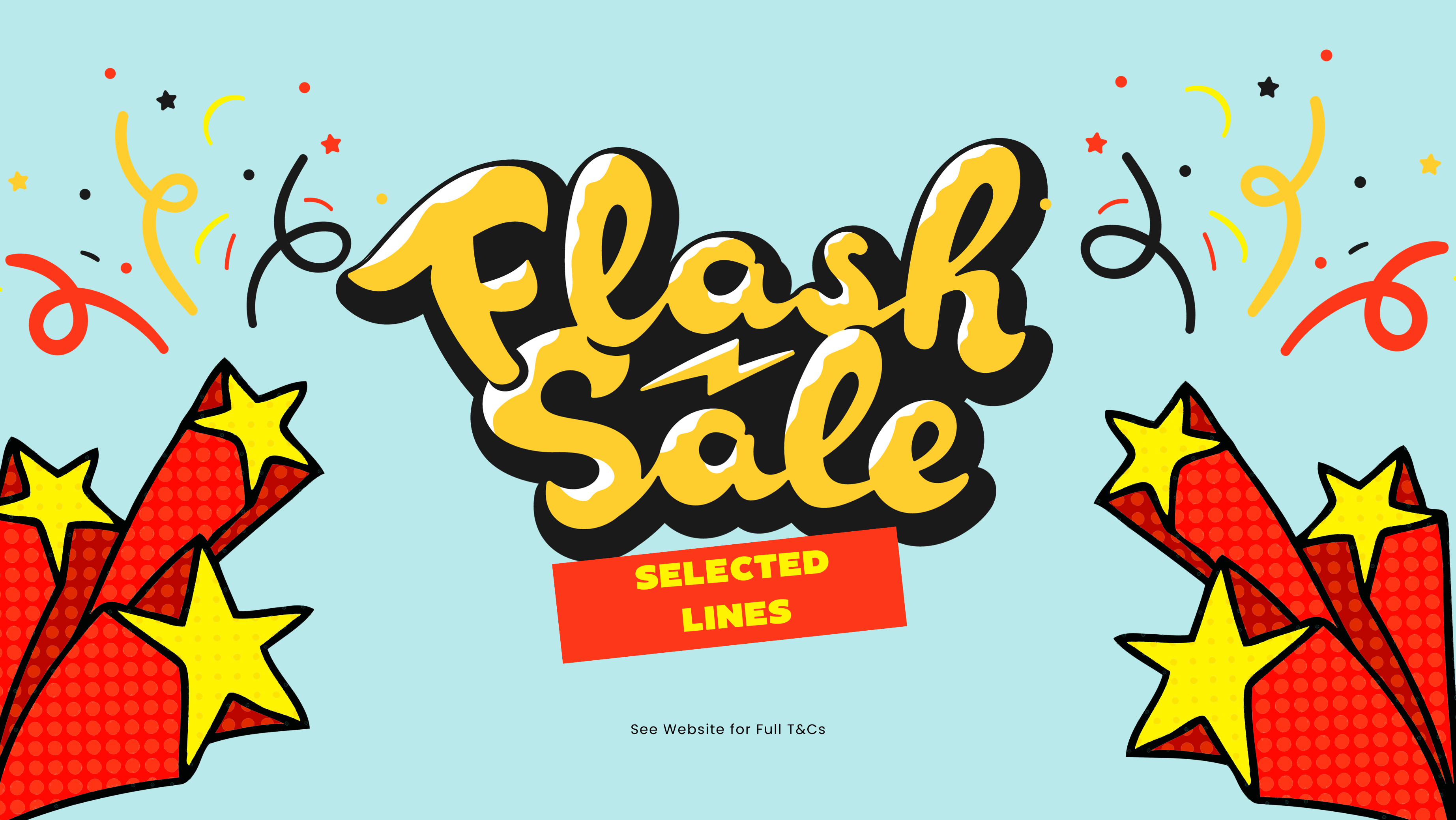 FLASH SALE T&Cs