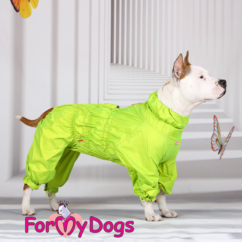 Luscious Lime Lightweight Rainsuit For Boys For Medium & Large Breeds SPECIAL ORDER