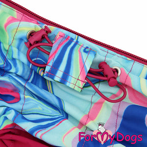 Dachshund Water Ripple Heavyweight Rain Suit For Girls SPECIAL ORDER