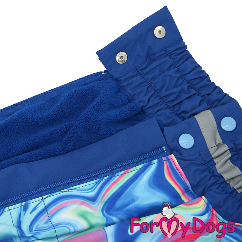 Water Ripple Heavyweight Rainsuit For Boys For Medium, Large Breeds, Pugs & Westies SPECIAL ORDER