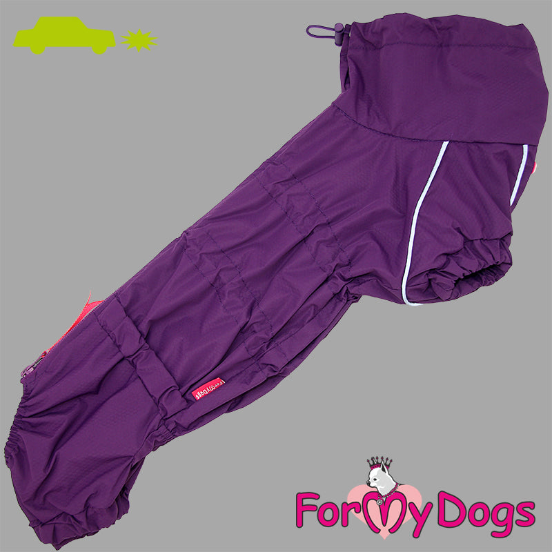 Dachshund Perfect Purple Rain Suit For Girls SPECIAL ORDER