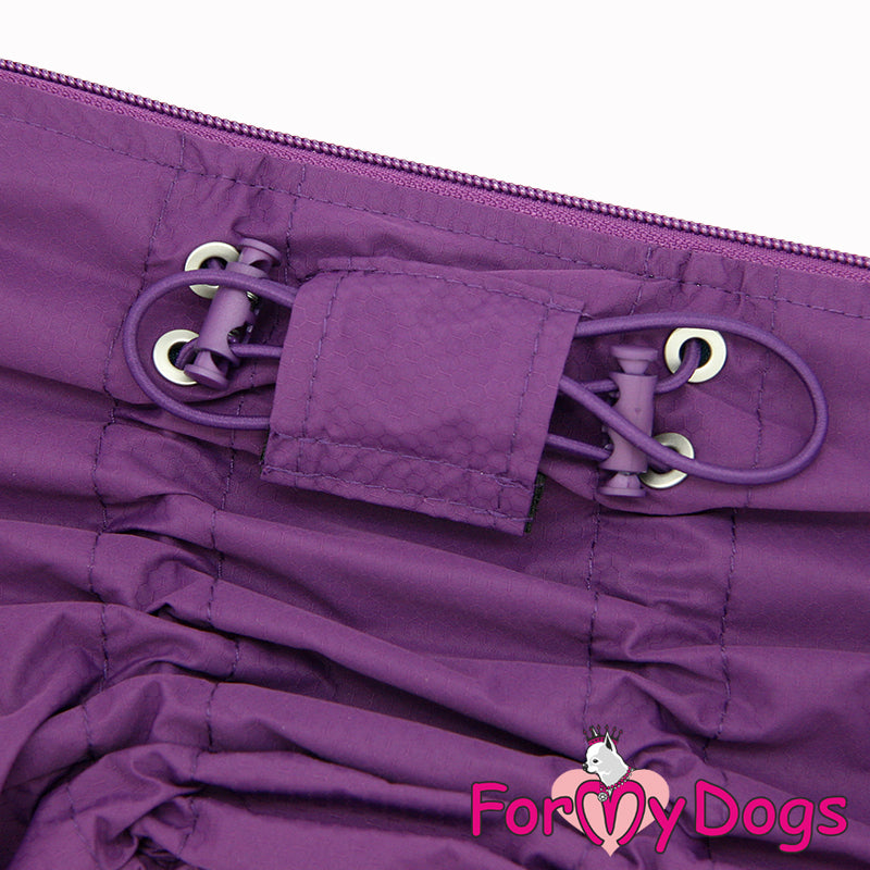 Dachshund Perfect Purple Rain Suit For Girls SPECIAL ORDER