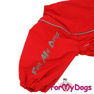 Ready To Race Rainsuit For Girls For Medium, Large Breeds, Pugs & Westies SPECIAL ORDER