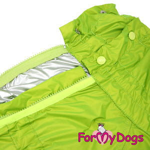 Luscious Lime Lightweight Rainsuit For Boys For Medium & Large Breeds SPECIAL ORDER