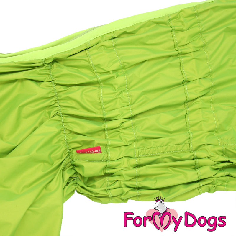 Luscious Lime Lightweight Rainsuit For Girls For Medium & Large Breeds SPECIAL ORDER