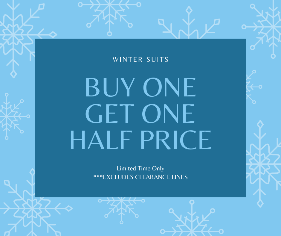 Buy One Get One Half Price Winter Suit Collection