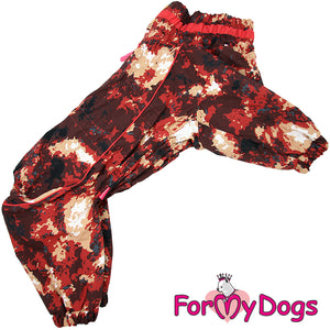 Fire Storm Heavyweight Rainsuit For Girls For Medium, Large Breeds & Pugs PRE ORDER