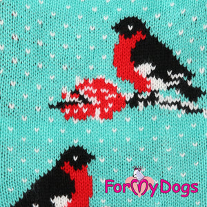 Winter Birds Acrylic Jumper SPECIAL ORDER