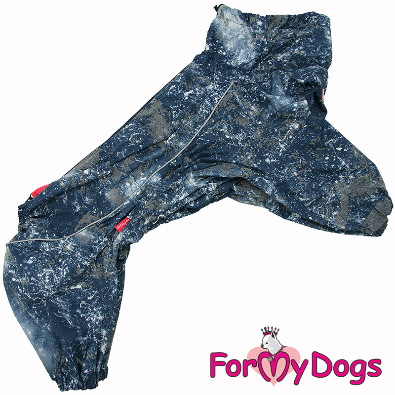 Night Sky Rainsuit For Boys For Medium, Large Breeds, Pugs & Westies SPECIAL ORDER