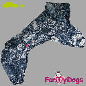 Night Sky Rainsuit For Boys For Medium, Large Breeds, Pugs & Westies SPECIAL ORDER