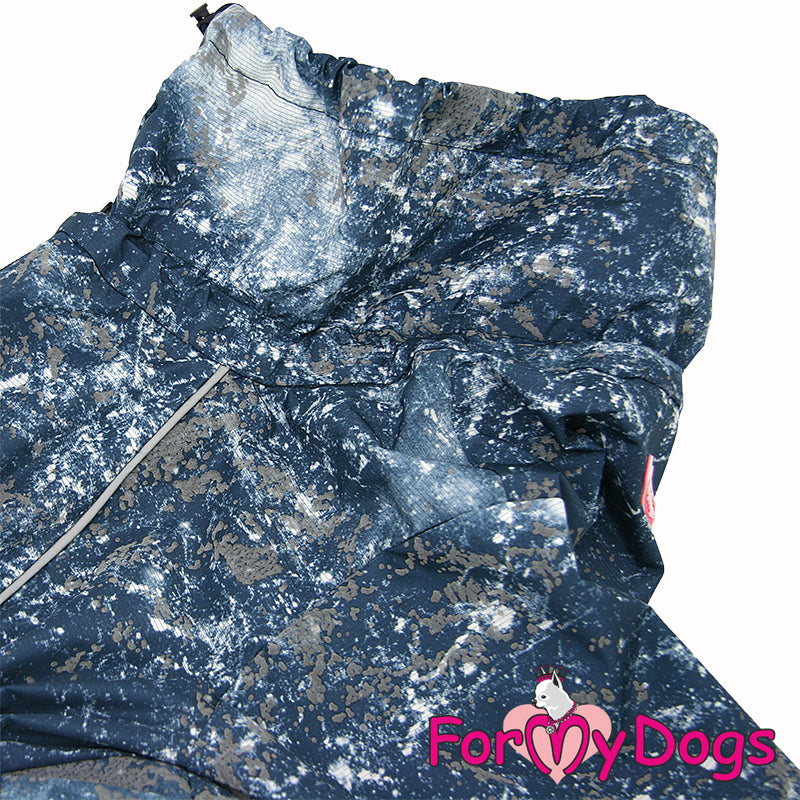 Night Sky Rainsuit For Boys For Medium, Large Breeds, Pugs & Westies SPECIAL ORDER