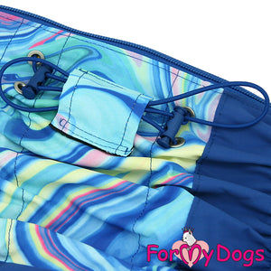 Water Ripple Heavyweight Rainsuit For Boys For Medium, Large Breeds, Pugs & Westies SPECIAL ORDER