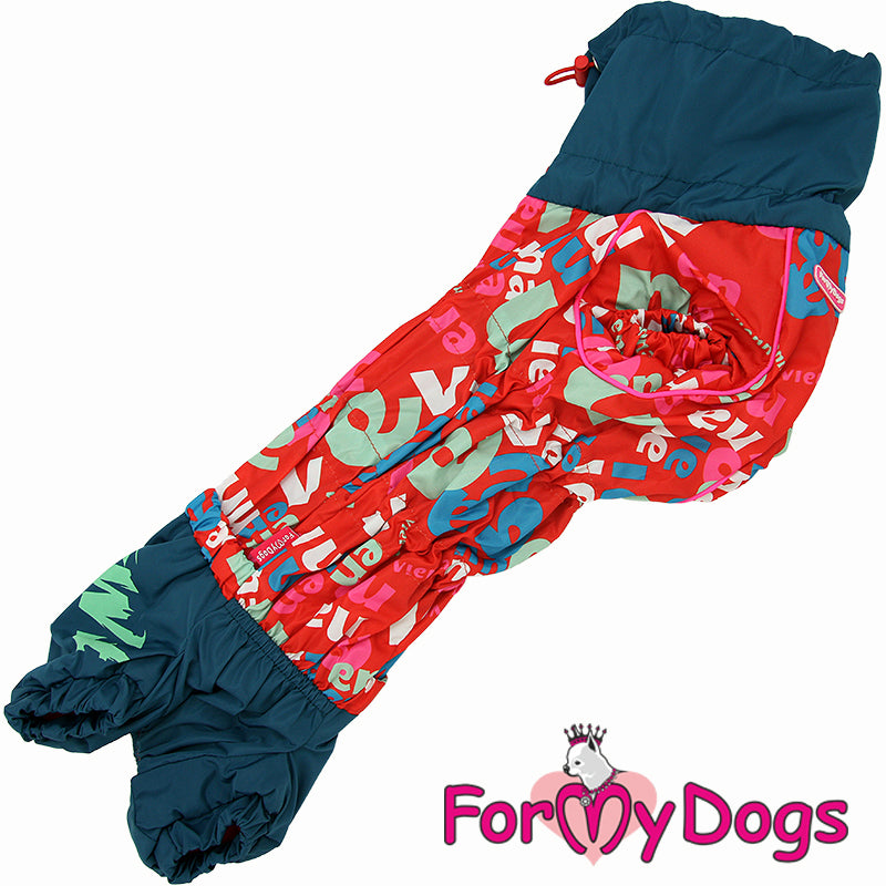 Dachshund Alphabet Street Winter Suit For Girls SPECIAL ORDER