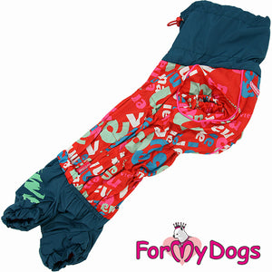 Dachshund Alphabet Street Winter Suit For Girls SPECIAL ORDER