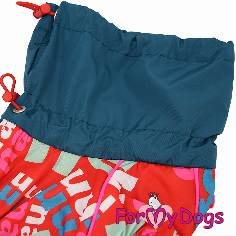 Dachshund Alphabet Street Winter Suit For Girls SPECIAL ORDER