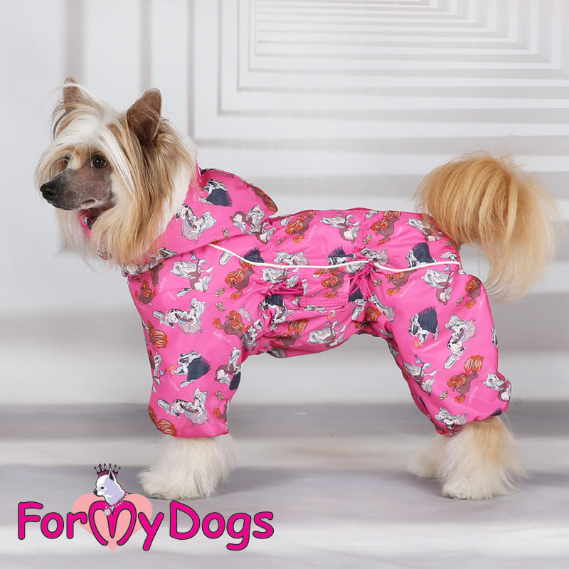 Chinese Crested Crush Winter Suit For Girls