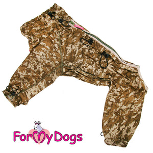 Cool Camo Duster For Medium & Large Breeds For Boys SPECIAL ORDER