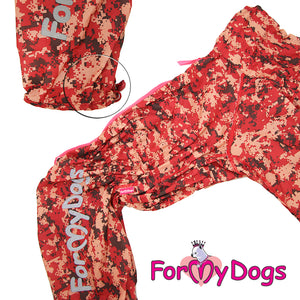 Cool Camo Duster For Medium & Large Breeds For Girls SPECIAL ORDER