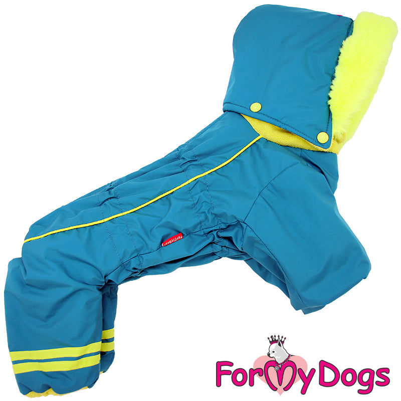 Terrific Turquoise Winter Suit For Girls SPECIAL ORDER