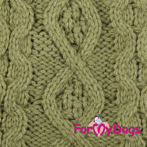 Forest Green Acrylic Aran Jumper SPECIAL ORDER