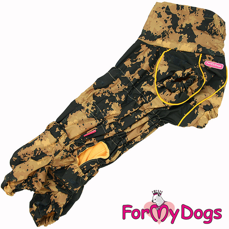 Dachshund Sand Storm Heavyweight Rain Suit For Girls SPECIAL ORDER