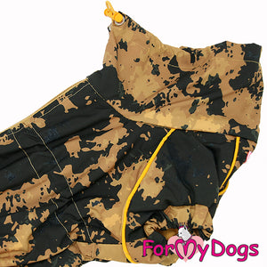 Dachshund Sand Storm Heavyweight Rain Suit For Girls SPECIAL ORDER