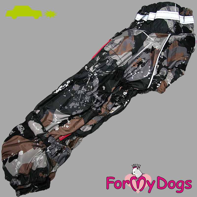 Dachshund Paint Splash Winter Suit For Boys SPECIAL ORDER