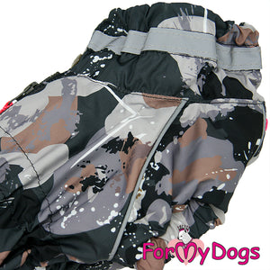 Dachshund Paint Splash Winter Suit For Boys SPECIAL ORDER