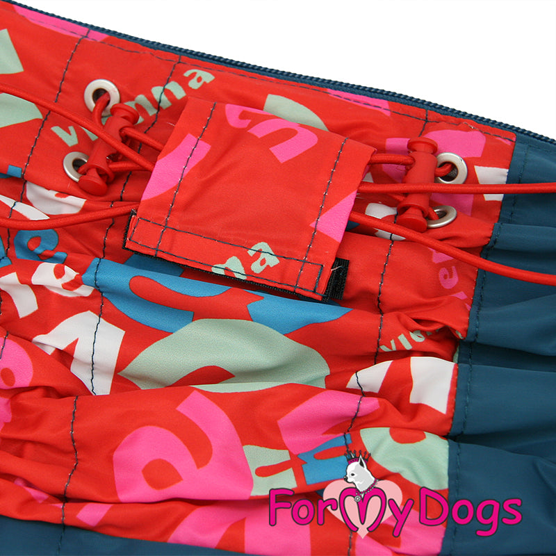Alphabet Street Winter Suit For Girls For Medium, Large Breeds, Pugs & Westies SPECIAL ORDER