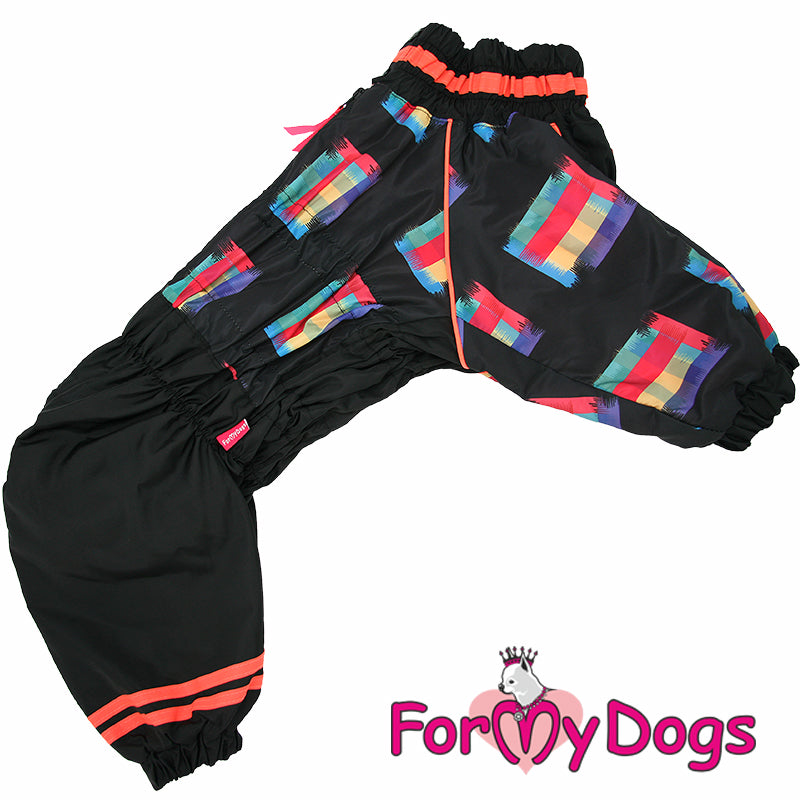 Colour Block Winter Suit For Girls For Medium & Large Breeds, Pugs & Westies SPECIAL ORDER