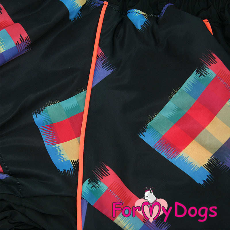 Colour Block Winter Suit For Girls For Medium & Large Breeds, Pugs & Westies SPECIAL ORDER