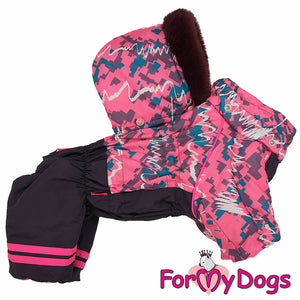 Pink Party Winter Suit For Girls