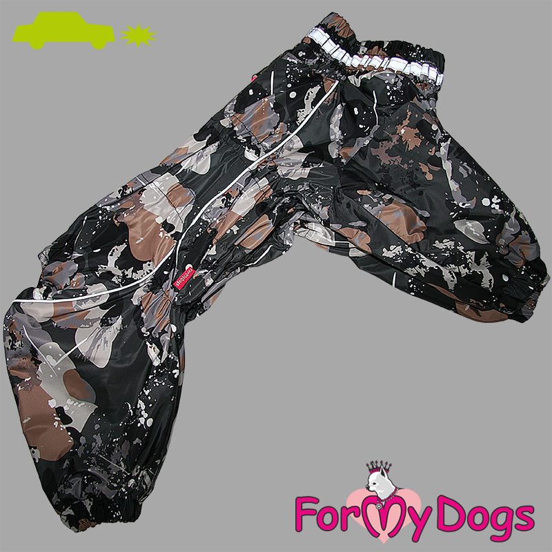 Paint Splash Winter Suit For Boys For Medium, Large Breeds & Pugs SPECIAL ORDER