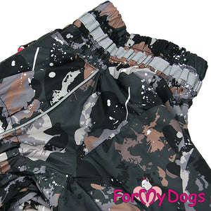 Paint Splash Winter Suit For Boys For Medium, Large Breeds & Pugs SPECIAL ORDER