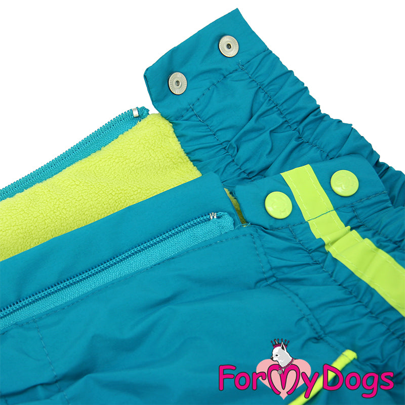 Terrific Turquoise Winter Suit For Girls For Medium, Large Breeds & Pugs SPECIAL ORDER (Copy)