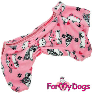 Purrrfect Pink Snuggle Suit For Girls SPECIAL ORDER