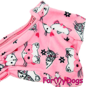 Purrrfect Pink Snuggle Suit For Girls SPECIAL ORDER