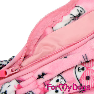 Purrrfect Pink Snuggle Suit For Girls SPECIAL ORDER