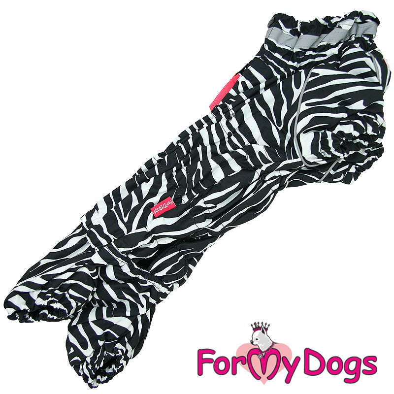 Dachshund Zesty Zebra Winter Suit For Boys SPECIAL ORDER