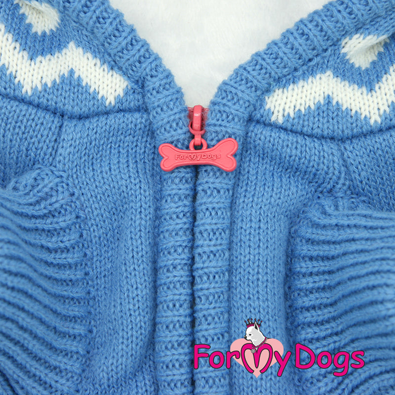 Sky Blue Knitted Jacket SPECIAL ORDER