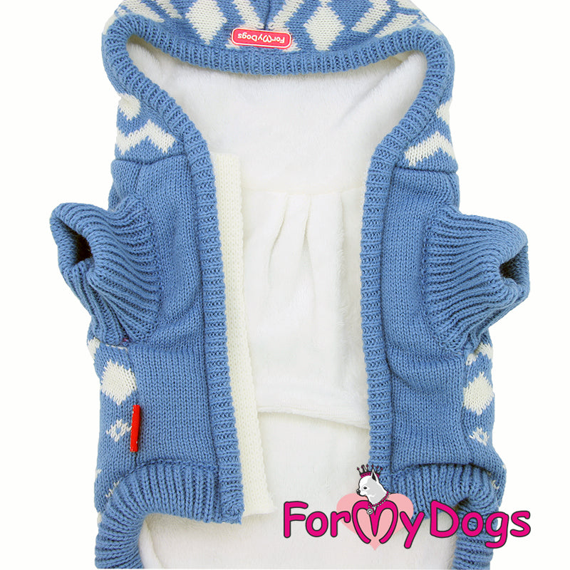 Sky Blue Knitted Jacket SPECIAL ORDER